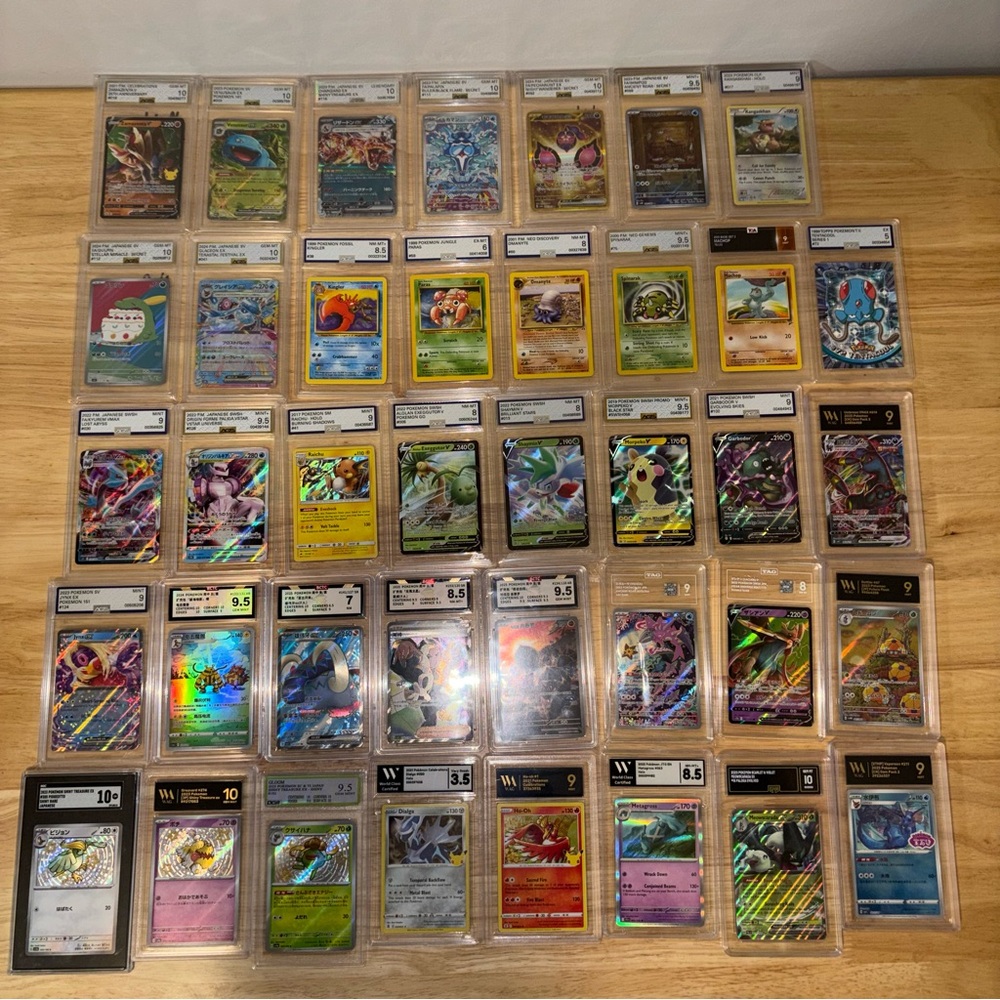Random Pokemon Slabs ( AGS , WAG , CTC , TAG )
